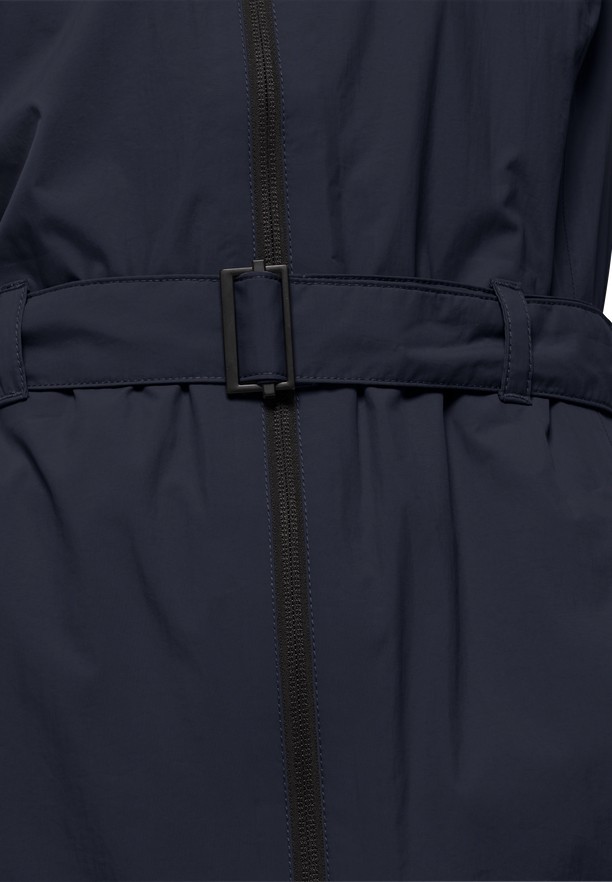 Jack Wolfskin Norden Port Regenjas Dames Donkerblauw | 12560777