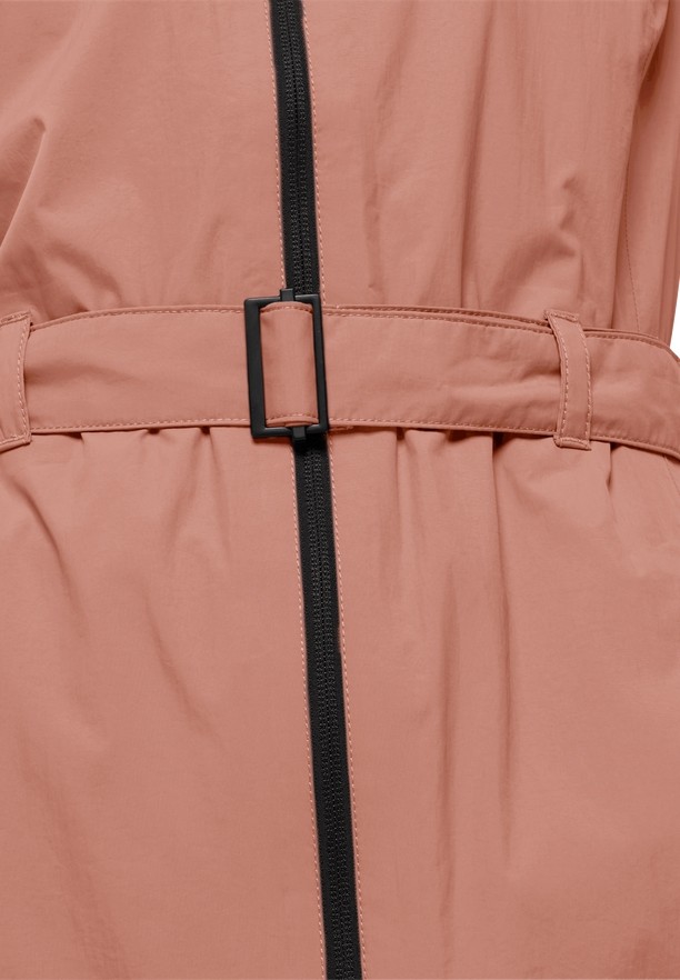 Jack Wolfskin Norden Port Regenjas Dames Roze | 46632051