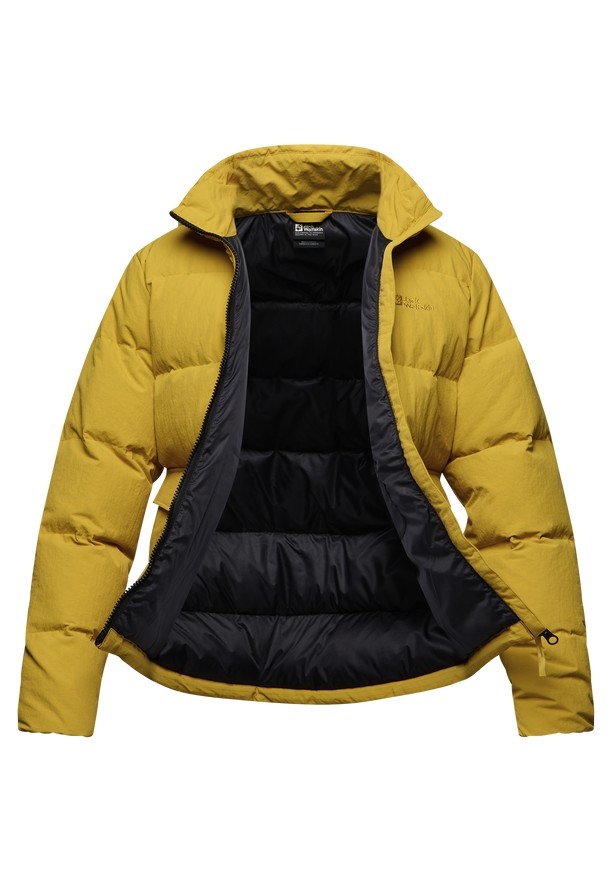 Jack Wolfskin Nordlicht Donsjas Heren Geel | 95220741