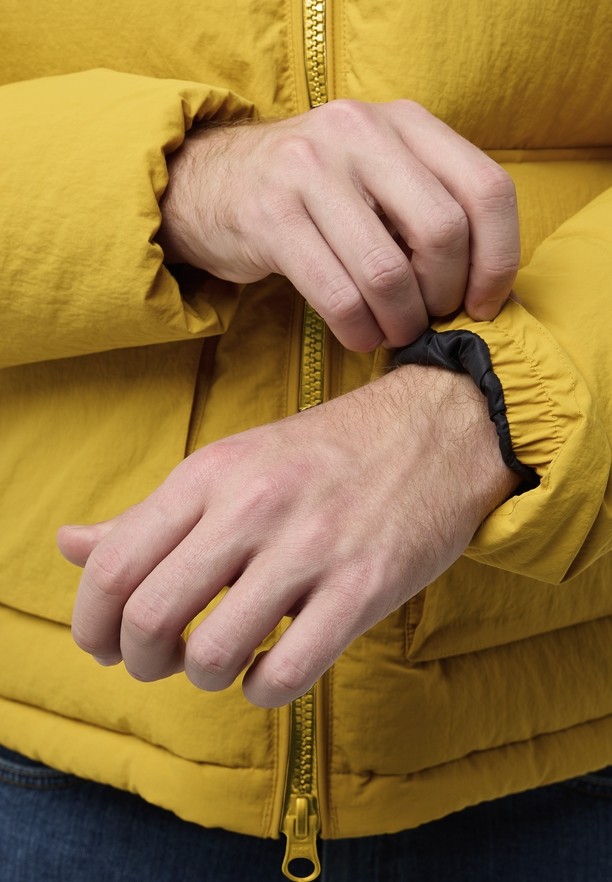 Jack Wolfskin Nordlicht Donsjas Heren Geel | 95220741
