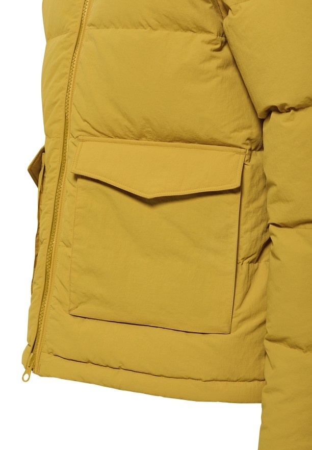 Jack Wolfskin Nordlicht Donsjas Heren Geel | 95220741