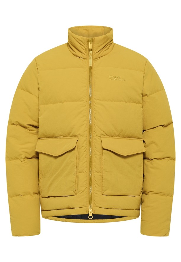 Jack Wolfskin Nordlicht Donsjas Heren Geel | 95220741