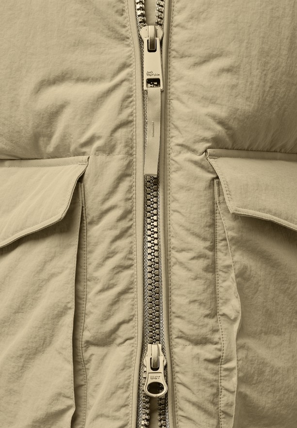 Jack Wolfskin Nordlicht Donsjas Heren Khaki | 58867730