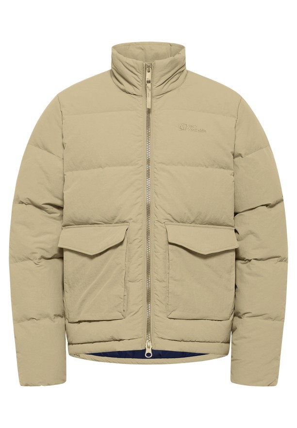 Jack Wolfskin Nordlicht Donsjas Heren Khaki | 58867730