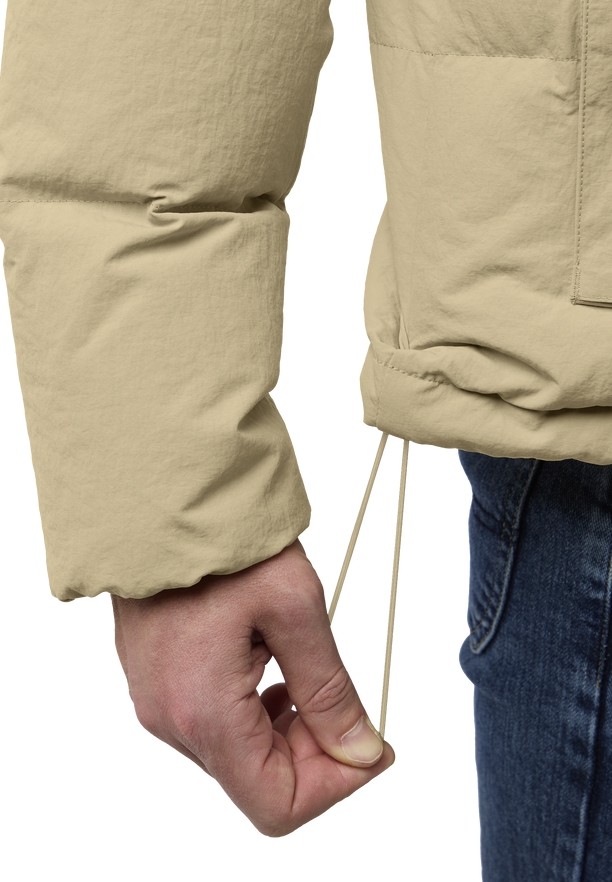 Jack Wolfskin Nordlicht Donsjas Heren Khaki | 58867730