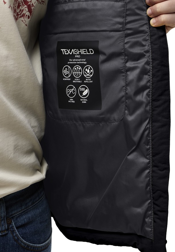 Jack Wolfskin Nordlicht Donsjas Heren Zwart | 34855967