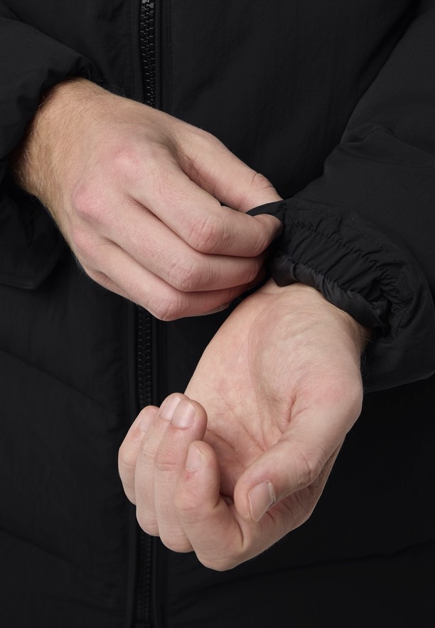 Jack Wolfskin Nordlicht Donsjas Heren Zwart | 76215468