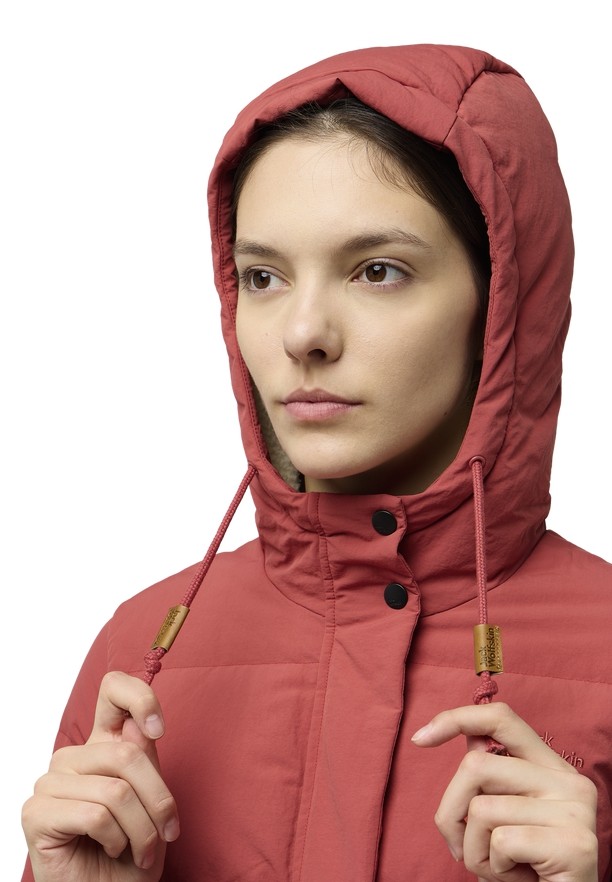 Jack Wolfskin Nordlicht Donzen Jassen Dames Rood | 47412713