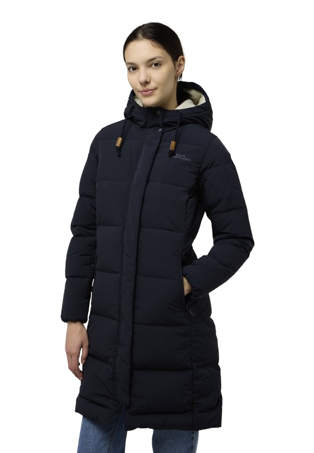 Jack Wolfskin Nordlicht Donzen Jassen Dames Donkerblauw | 55605627
