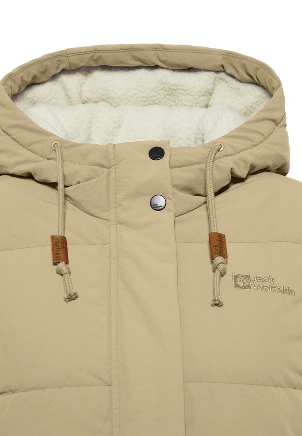 Jack Wolfskin Nordlicht Donzen Jassen Dames Khaki | 32947007