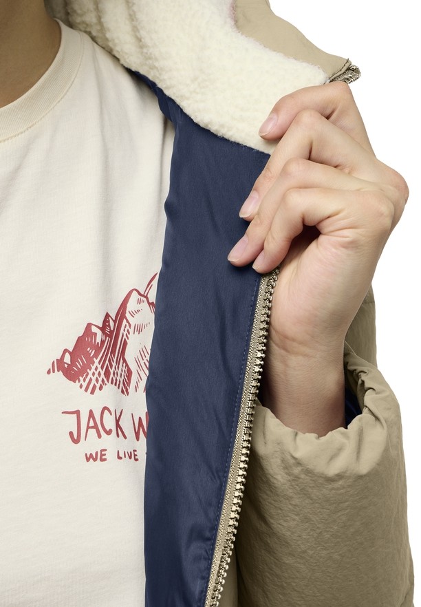 Jack Wolfskin Nordlicht Donzen Jassen Dames Khaki | 32947007