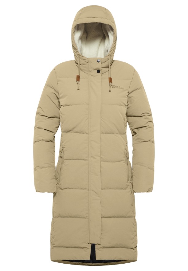 Jack Wolfskin Nordlicht Donzen Jassen Dames Khaki | 32947007