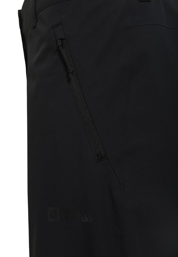 Jack Wolfskin Parana Wandelbroeken Dames Zwart | 74443991
