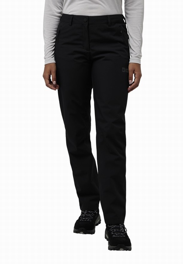 Jack Wolfskin Parana Wandelbroeken Dames Zwart | 74443991