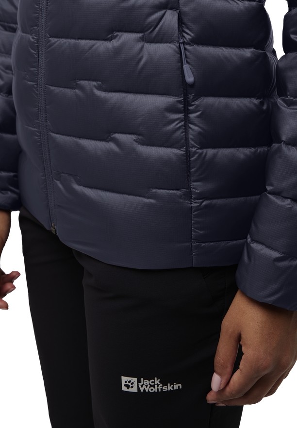 Jack Wolfskin Passamani Donsjas Dames Donkerblauw | 14517394