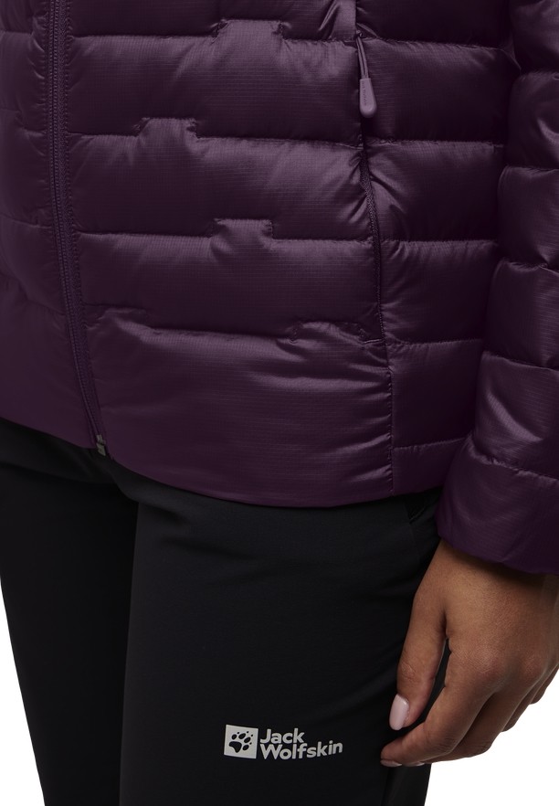 Jack Wolfskin Passamani Donsjas Dames Paars | 78182067