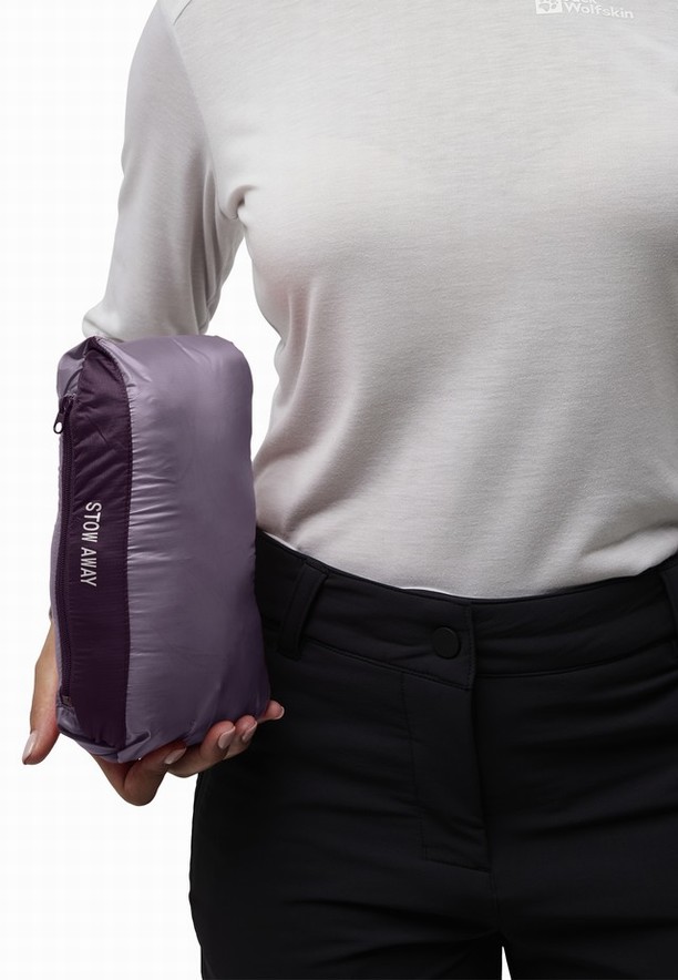 Jack Wolfskin Passamani Donsjas Dames Paars | 78182067