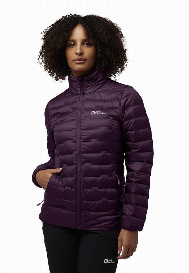 Jack Wolfskin Passamani Donsjas Dames Paars | 78182067