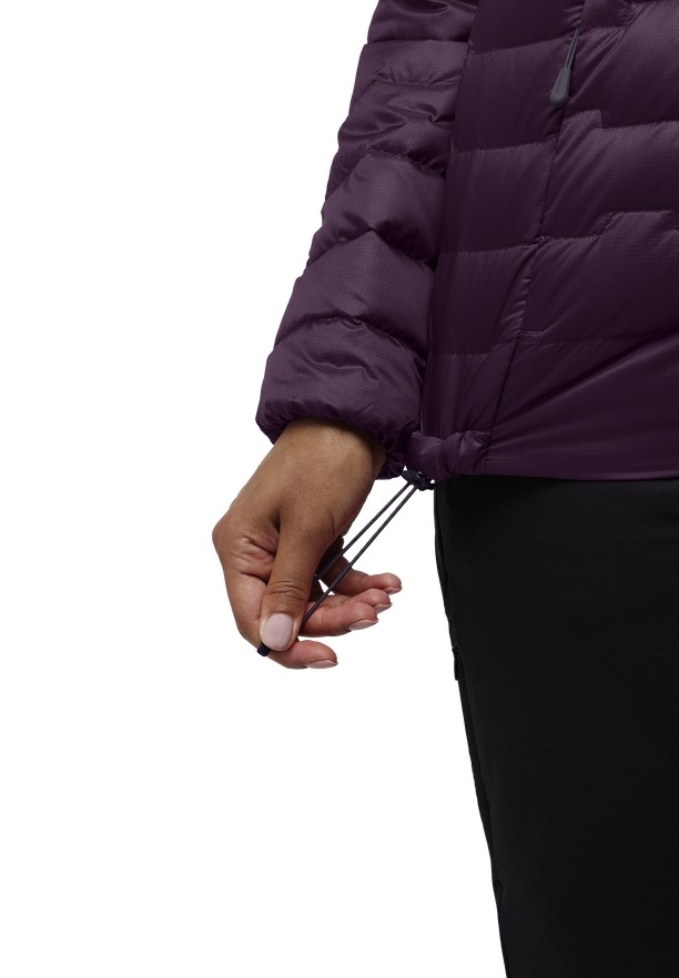 Jack Wolfskin Passamani Donsjas Dames Paars | 67685082