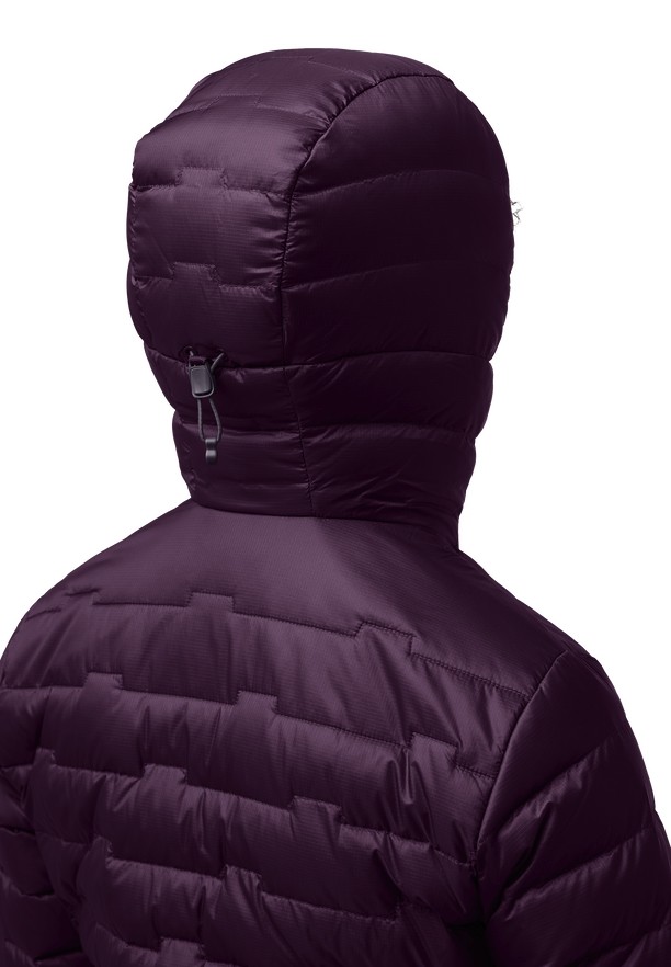 Jack Wolfskin Passamani Donsjas Dames Paars | 67685082