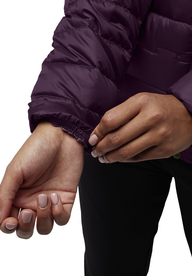 Jack Wolfskin Passamani Donsjas Dames Paars | 67685082