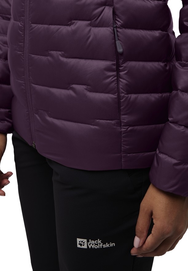 Jack Wolfskin Passamani Donsjas Dames Paars | 67685082