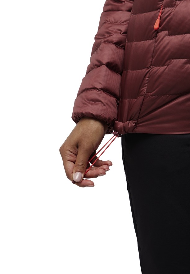 Jack Wolfskin Passamani Donsjas Dames Rood | 83739410
