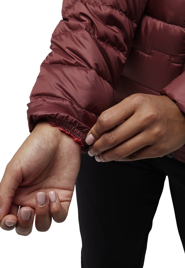 Jack Wolfskin Passamani Donsjas Dames Rood | 83739410