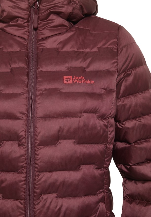 Jack Wolfskin Passamani Donsjas Dames Rood | 83739410