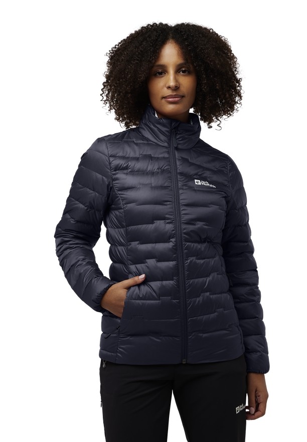 Jack Wolfskin Passamani Donsjas Dames Zwart | 69358026