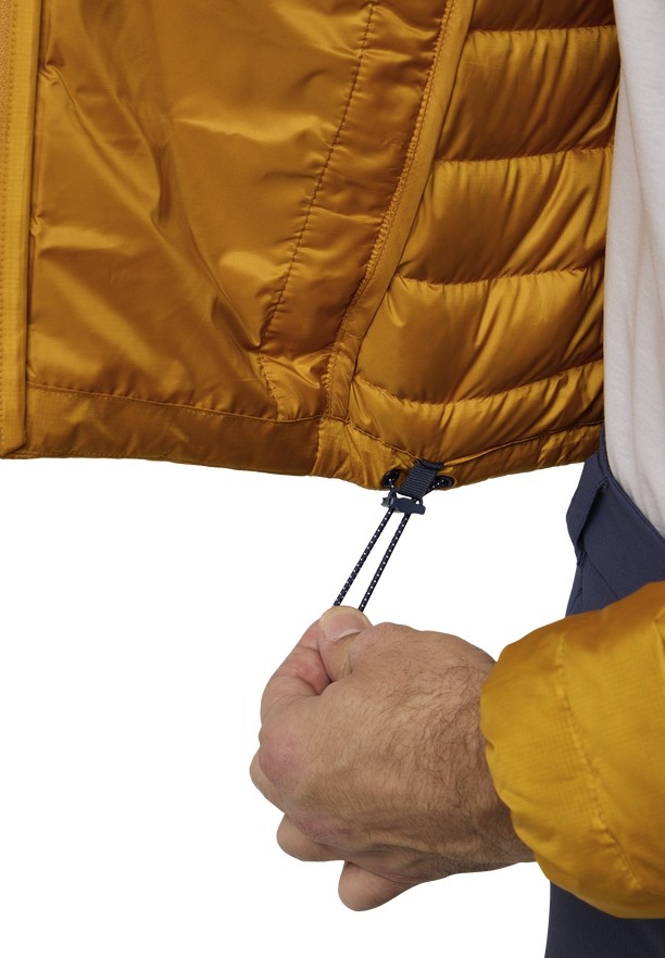 Jack Wolfskin Passamani Donsjas Heren Geel | 84040703