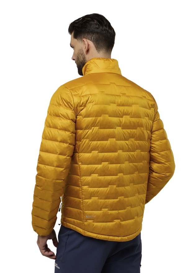 Jack Wolfskin Passamani Donsjas Heren Geel | 84040703