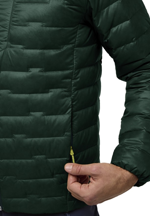 Jack Wolfskin Passamani Donsjas Heren Groen | 73197649