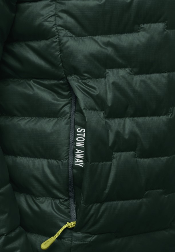 Jack Wolfskin Passamani Donsjas Heren Groen | 73197649