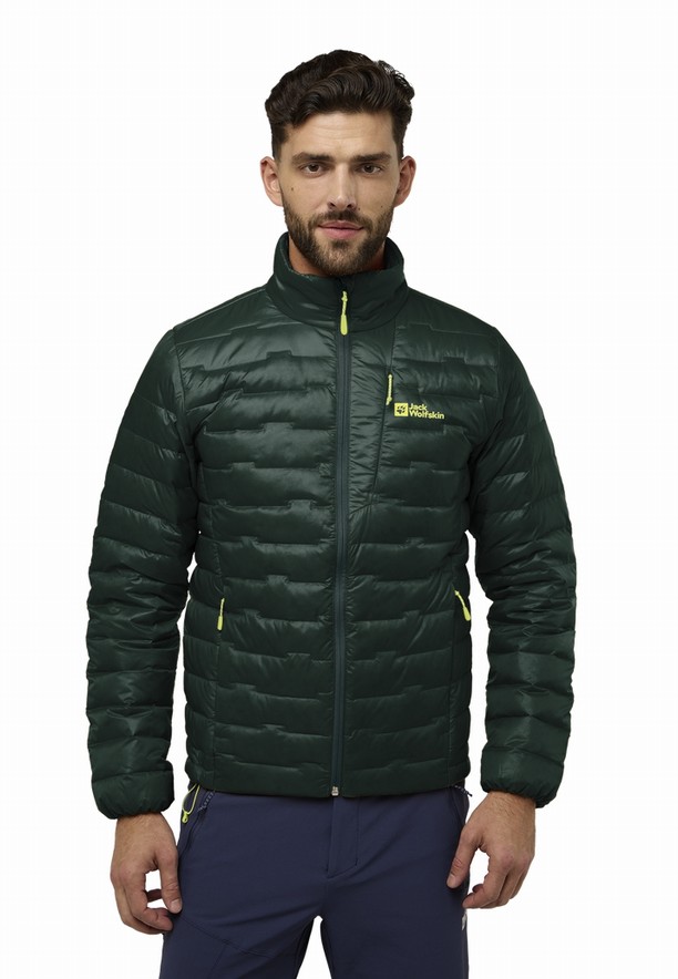 Jack Wolfskin Passamani Donsjas Heren Groen | 73197649
