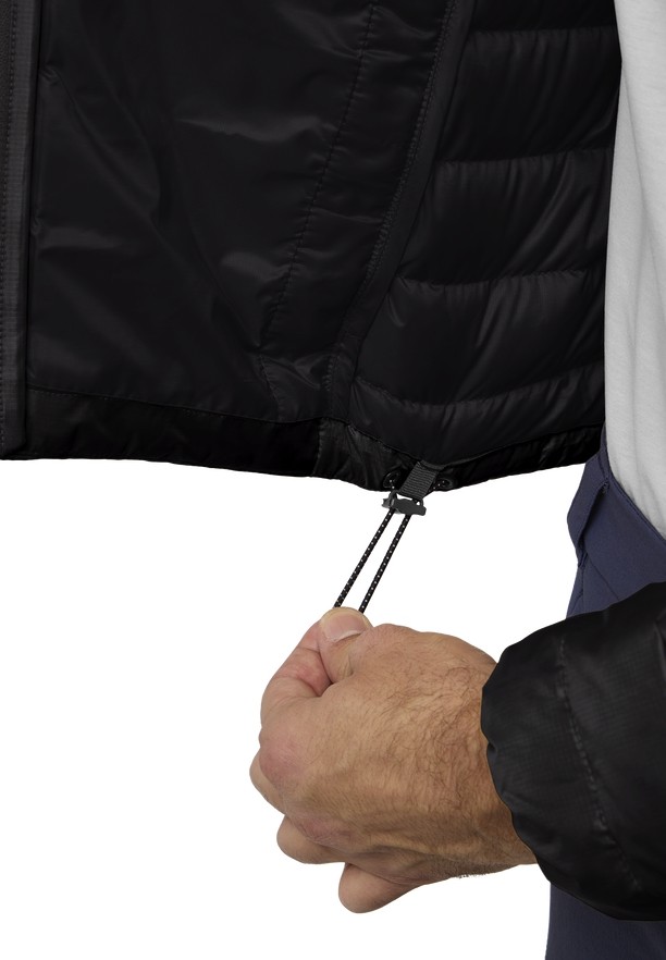 Jack Wolfskin Passamani Donsjas Heren Zwart | 97842114