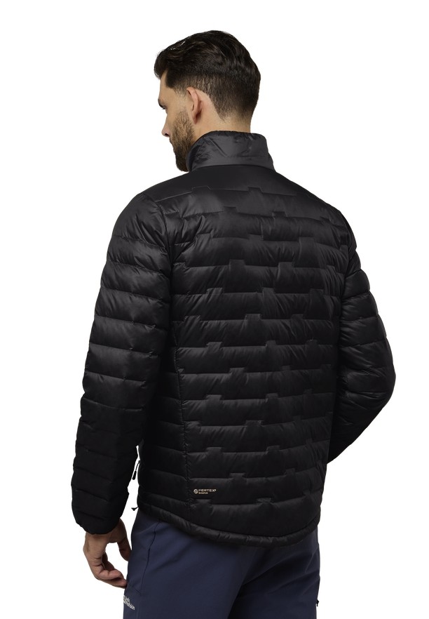 Jack Wolfskin Passamani Donsjas Heren Zwart | 97842114