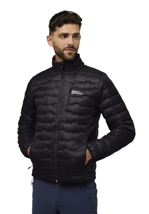 Jack Wolfskin Passamani Donsjas Heren Zwart | 97842114