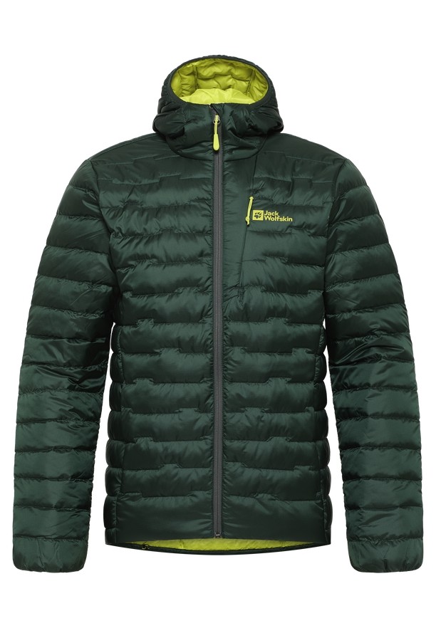 Jack Wolfskin Passamani Hoody Donsjas Heren Groen | 30374436