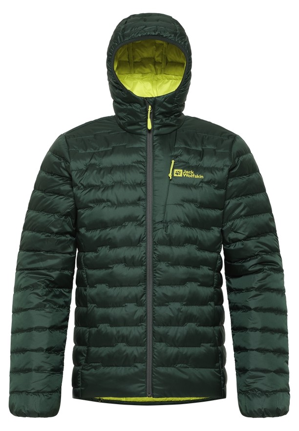 Jack Wolfskin Passamani Hoody Donsjas Heren Groen | 30374436