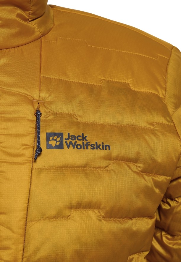 Jack Wolfskin Passamani Hoody Donsjas Heren Geel | 10146659