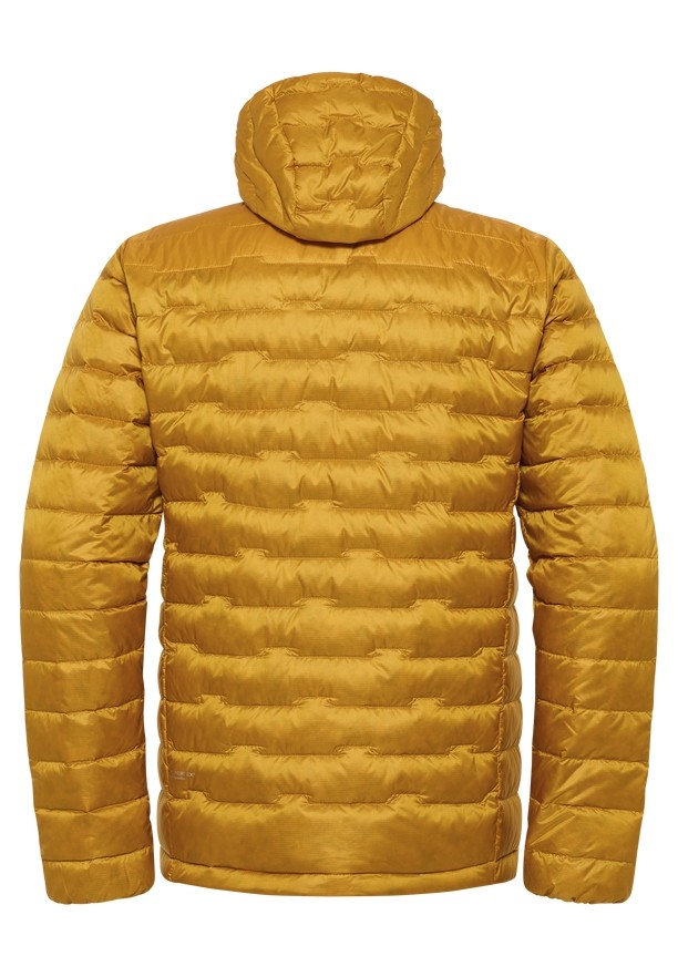 Jack Wolfskin Passamani Hoody Donsjas Heren Geel | 10146659