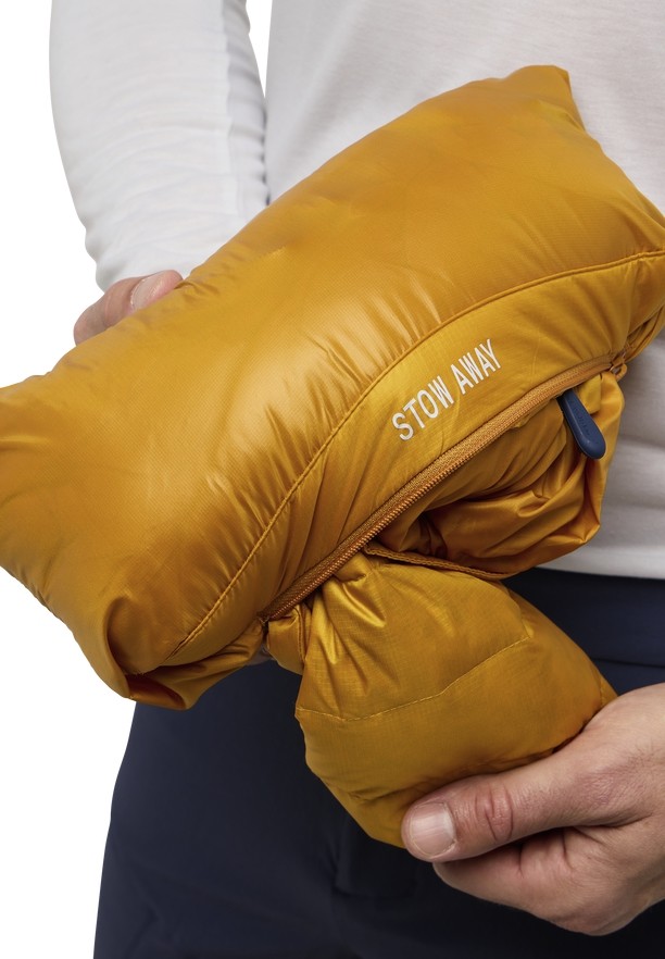 Jack Wolfskin Passamani Hoody Donsjas Heren Geel | 10146659