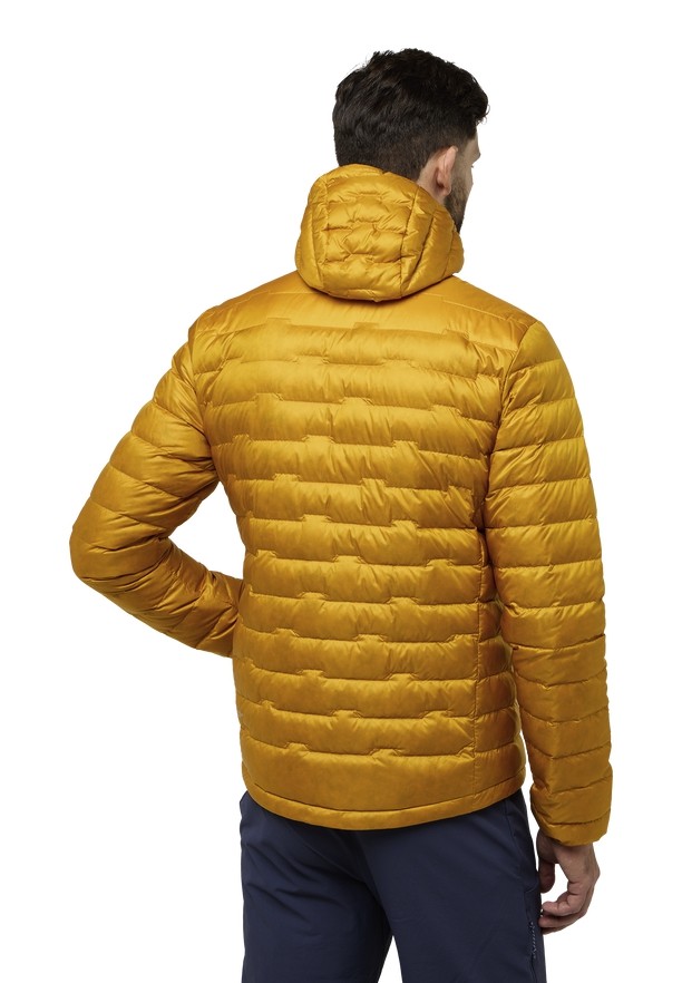 Jack Wolfskin Passamani Hoody Donsjas Heren Geel | 10146659