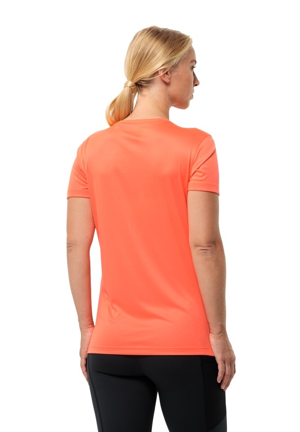 Jack Wolfskin Peak Graphic T-shirts Dames Oranje | 53486178