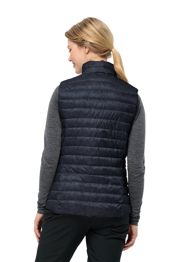 Jack Wolfskin Pilvi Down Vest Dames Donkerblauw | 27008708