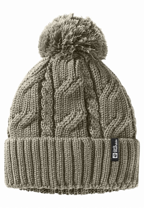 Jack Wolfskin Pompom Muts Heren Grijs | 94320497