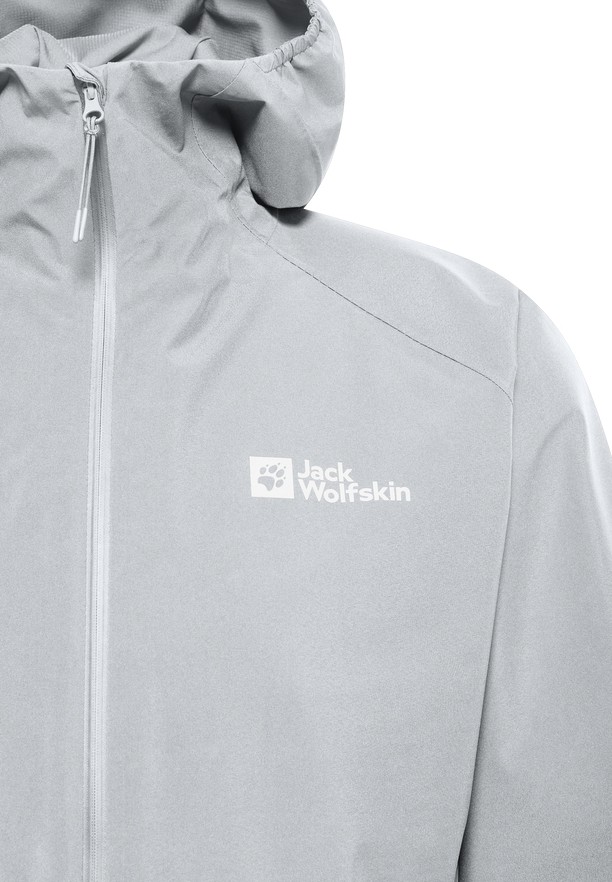 Jack Wolfskin Prelight 3l Regenjassen Heren Grijs | 68644802