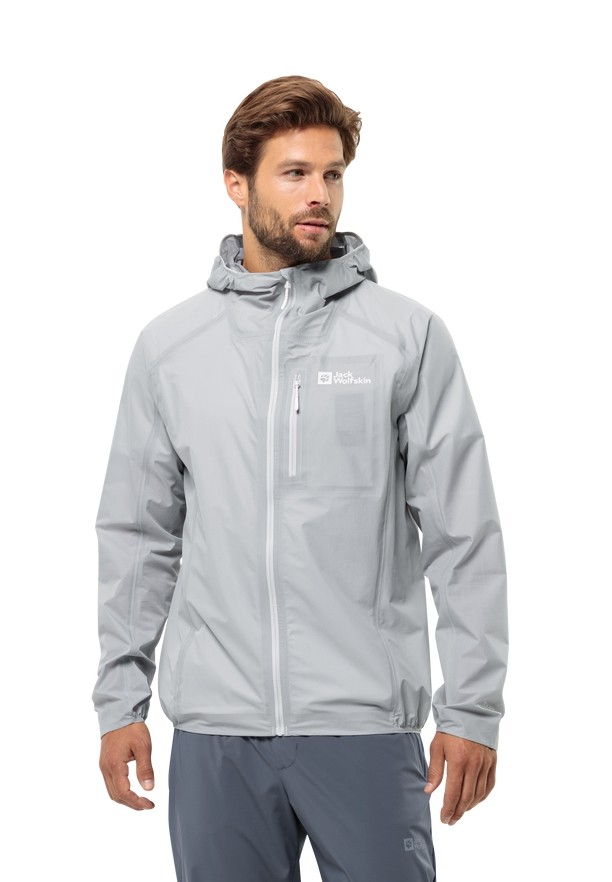 Jack Wolfskin Prelight 3l Regenjassen Heren Grijs | 68644802