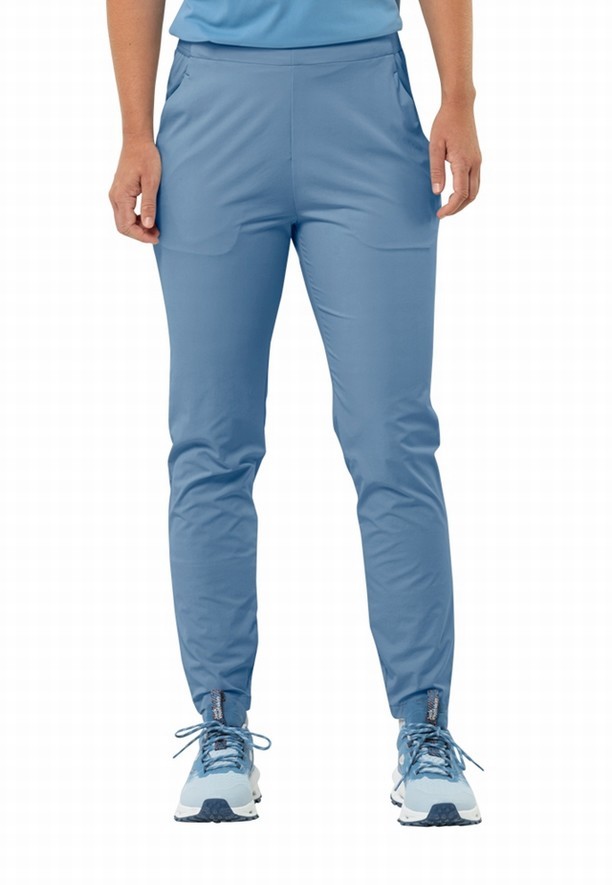 Jack Wolfskin Prelight Broek Dames Blauw | 35623685